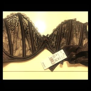 NWT dark brown bra